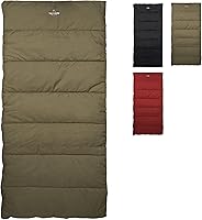 Vista 13 de Teton Evergreen Sleeping Bag – Spacious Fit and Cozy Warmth for Adults – Options for Camping in Any Weather