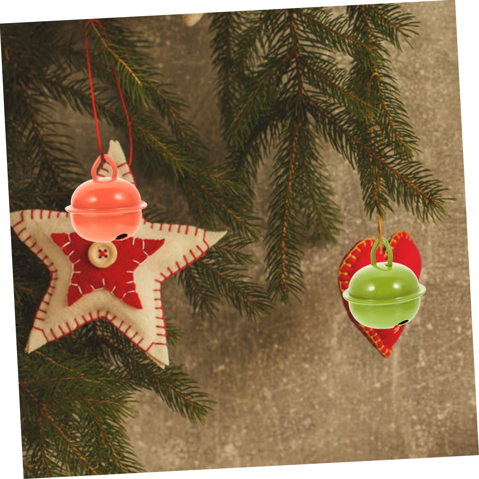 TEHAUX 200pezzi Campanellini per Decorazioni Natalizie Piccole Campane per Compleanni e Accessori per Festive