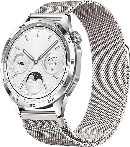 Miniatura 9 de Correa de reloj milanesa de liberación rápida deportiva de malla metálica para mujeres y hombres, universal de 0.709 in, 0.787 in, 0.866 in