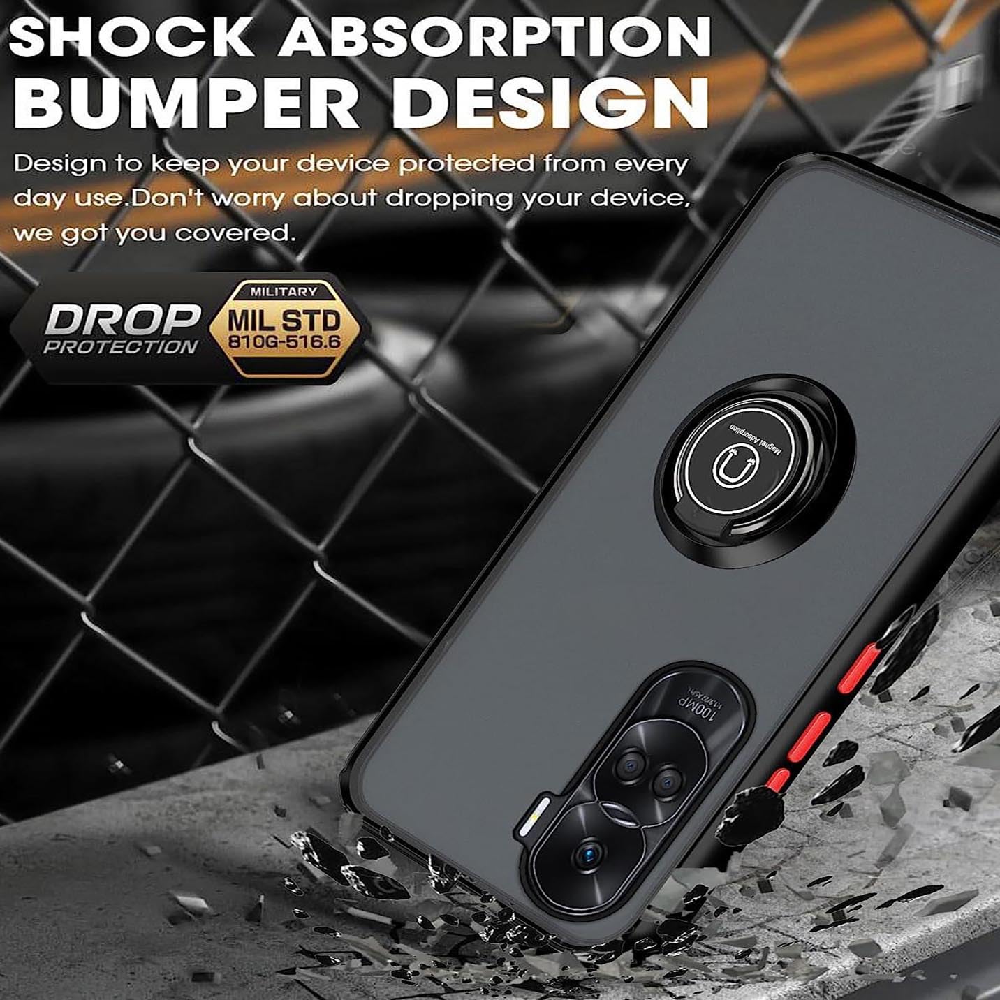 COVER LIBRETTO PER HONOR 90 LITE 5G - CUSTODIA LIBRO SMART MAGNET CASE NERO - Foto 6