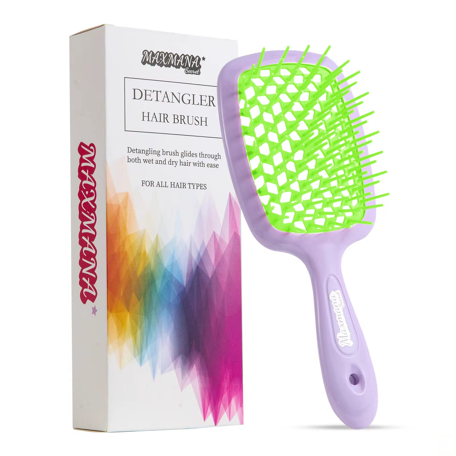 Maxmana Secret Detangler Hair brush,Detangling Brush