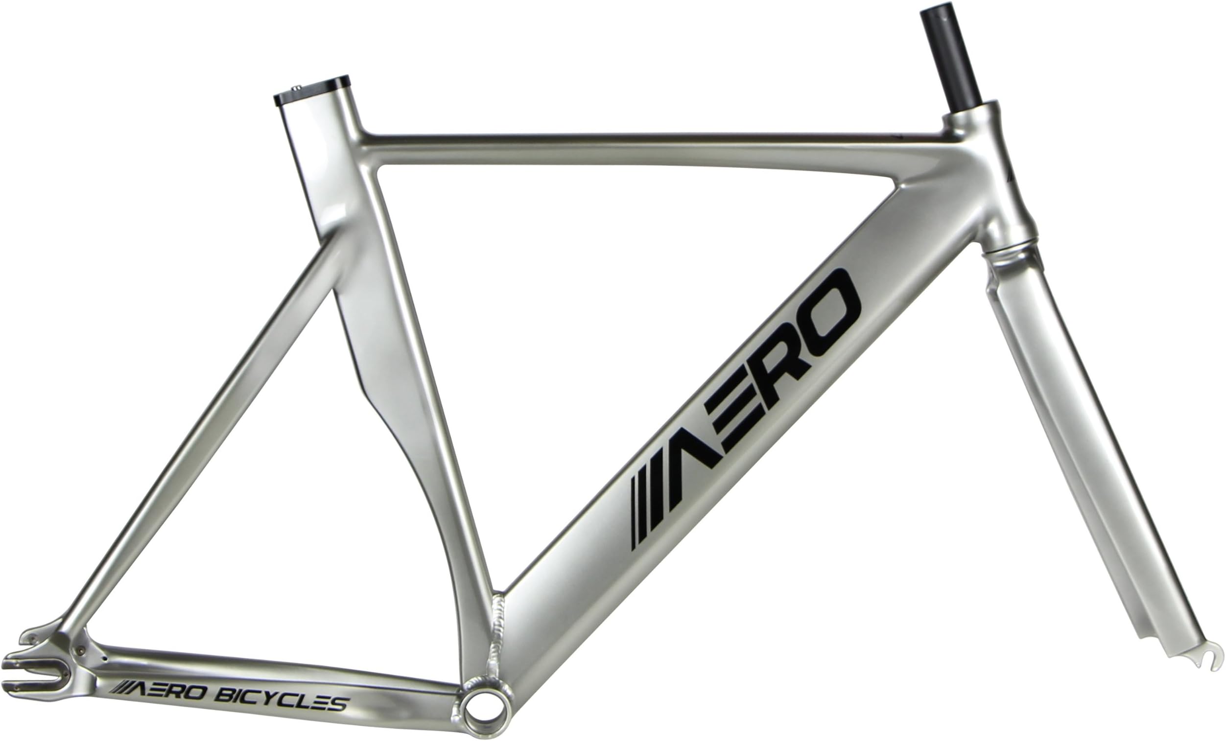 Aero S7 Alloy Track Frame Titanium Silver 54cm