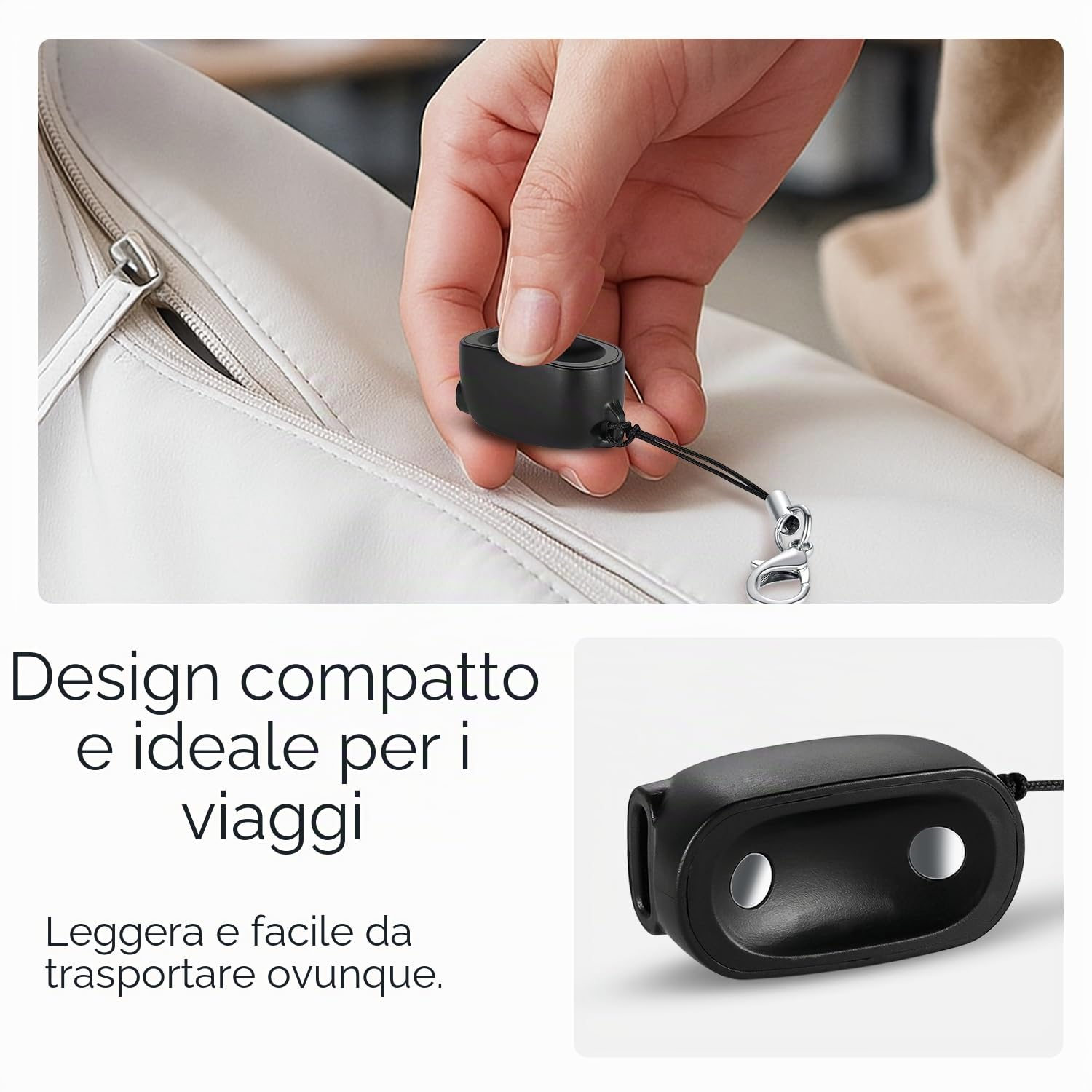 Wasserstein Caricabatterie On-The-Go compatibile con Google Pixel Watch 4 (41 mm e 45 mm) - Dock di ricarica portatile - Realizzato per Google - non compatibile con Pixel Watch, 2 e 3