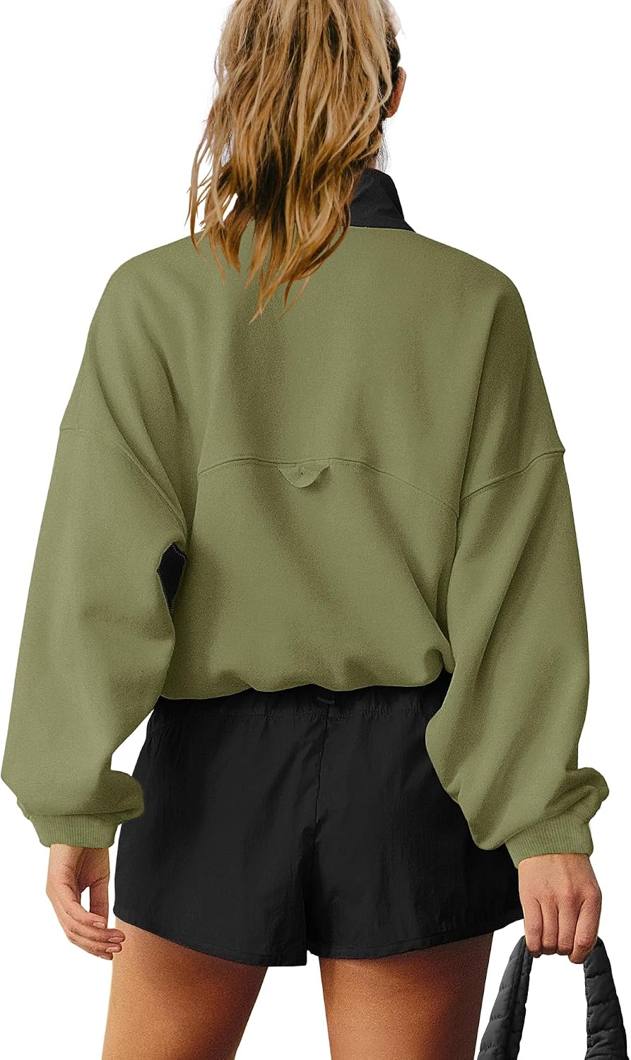 Nirovien Womens Workout Sets Short Athletic Set Activewear 2 Piece Outfits Pullover Sweatshirt and Shorts image 3