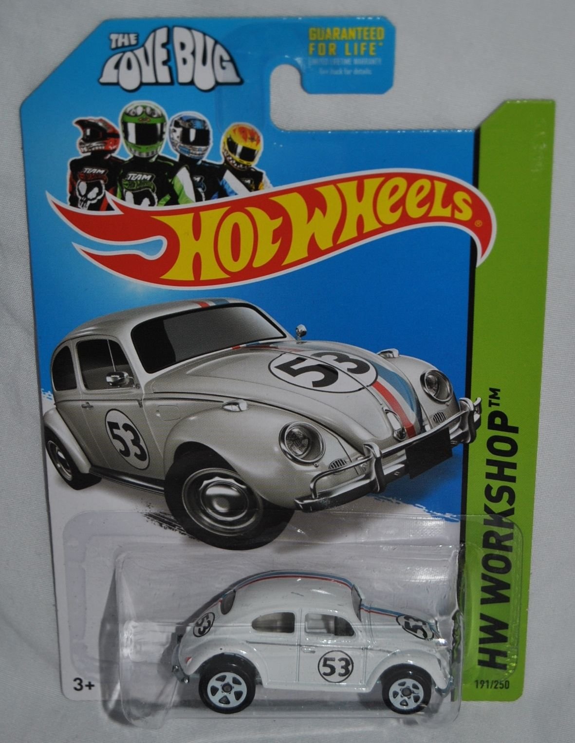 Amazon.com: Hot Wheels Hw Workshop - Volkswagen Beetle Herbie The
