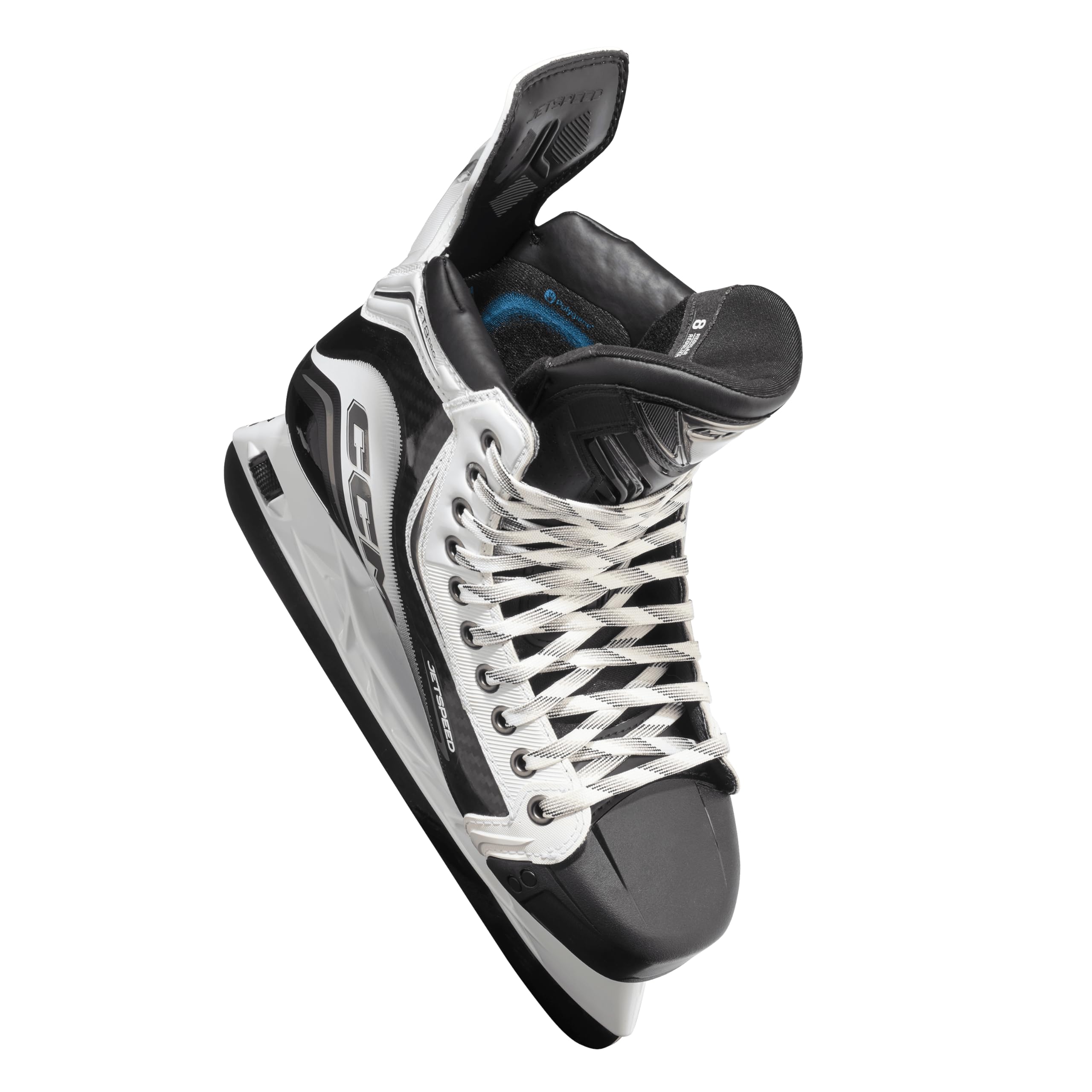 Patines de hielo CCM JETSPEED FT8 PRO White Senior para adultos