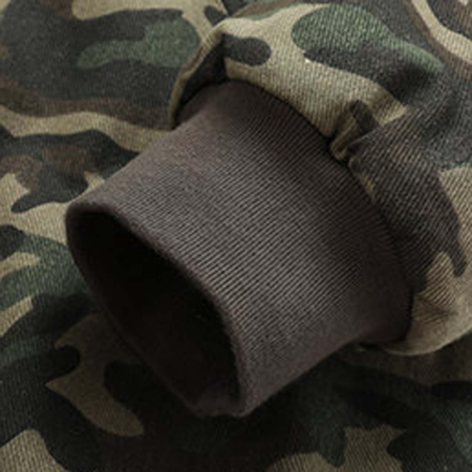 Herren Skijacke Warm Gefüttert Winterjacke mit Fellkapuze Outdoor Snowboardjacke Gepolstert Camouflage Vintage Übergangsjacke Winddichte Windbreaker Dicke Steppjacke