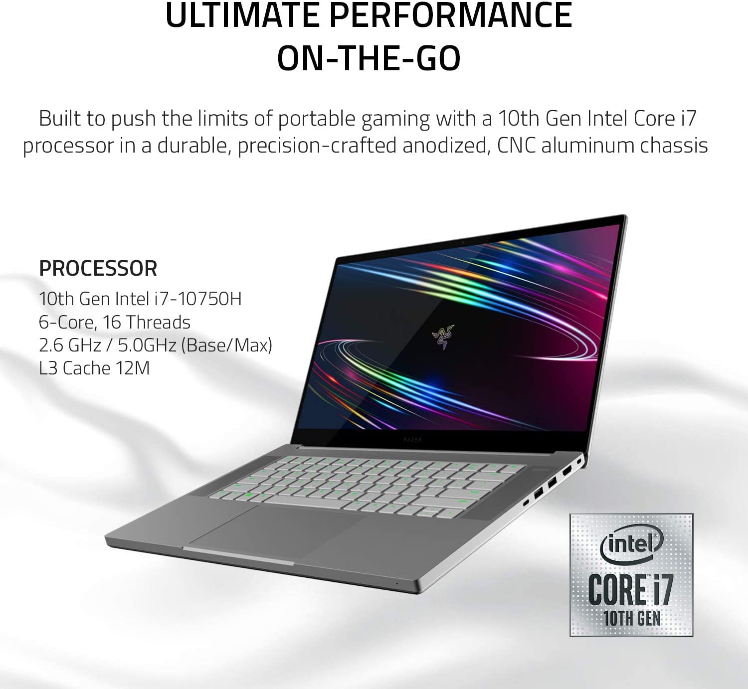 Amazon.com: Razer Blade 15 Base Gaming Laptop 2020: Intel Core i7 