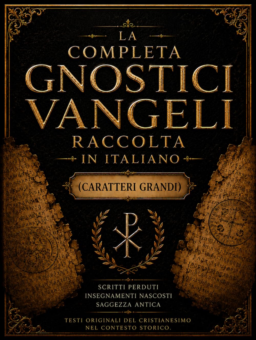 La Raccolta Completa Dei Vangeli Gnostici In Italiano (Caratteri Grandi): Antica Saggezza Tratta Dalle Scritture Perdute, Con Protagonisti Tommaso, ... Giuda E Antichi Scritti Cristiani Nascosti