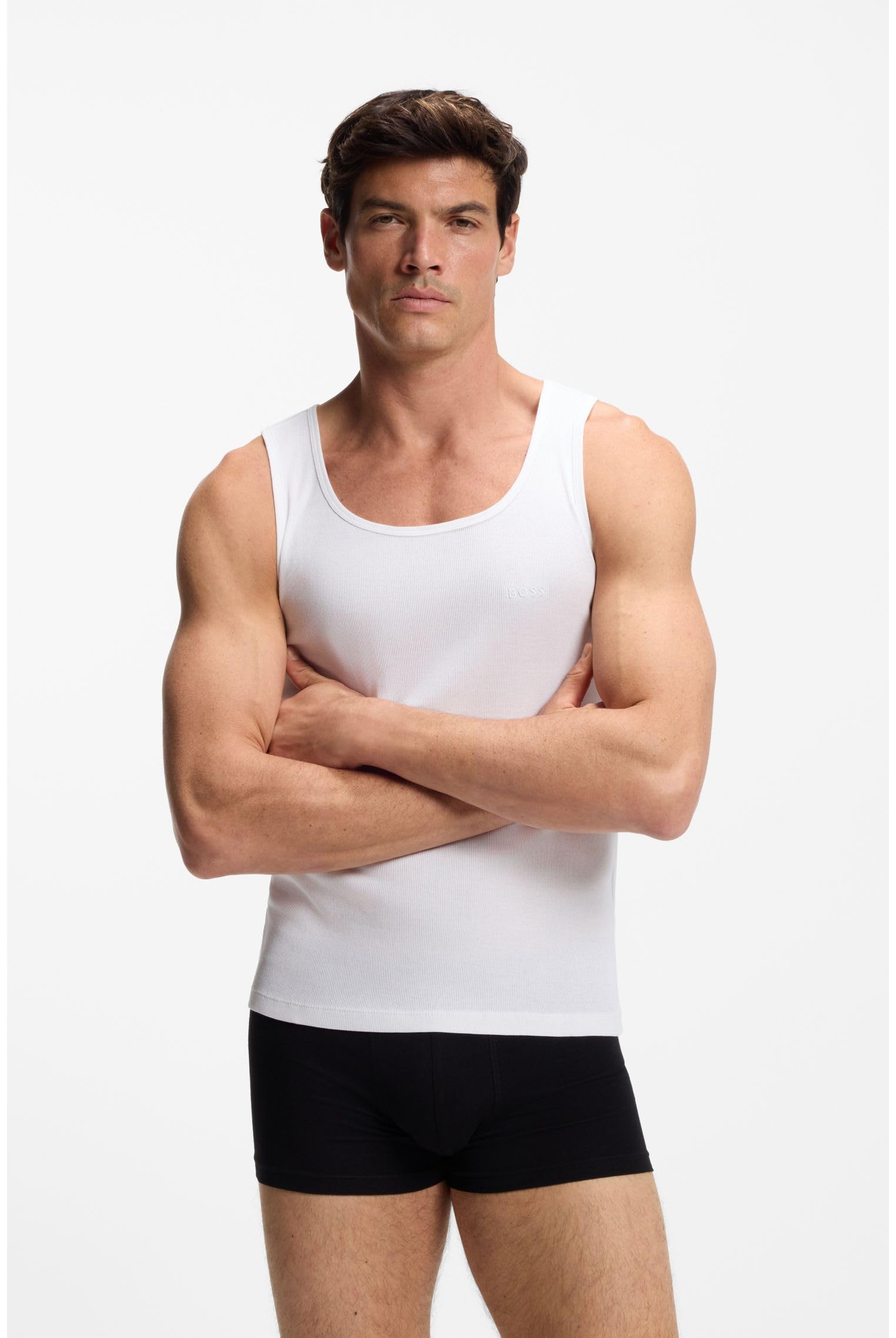 BOSS Gilet da uomo, Open Miscellaneous 971, L
