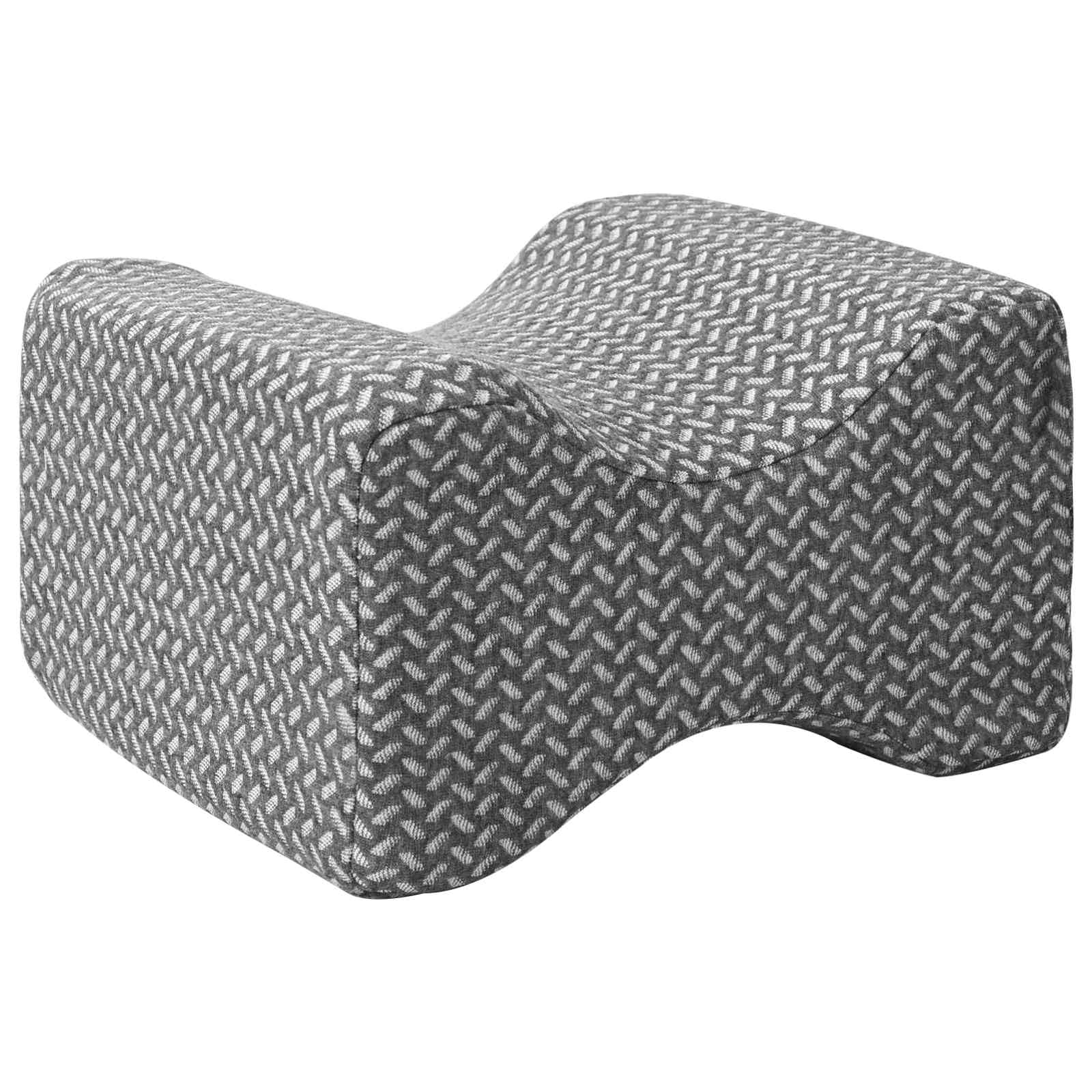 Coussin pour genoux ergonomique ondulé pour alignement vertébral