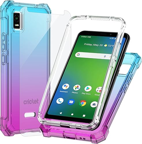 Miniatura 32 de Ailiber AT&T Calypso 3 (U328AA) - Funda con protector de pantalla, protección de estructura de doble capa, protección de TPU en las esquinas que