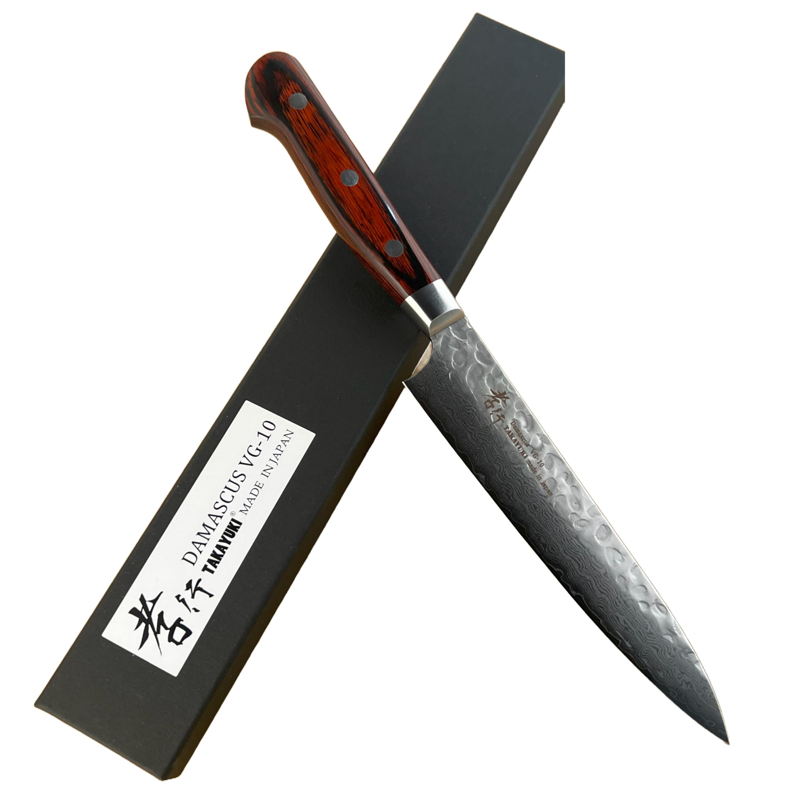 新品未使用美品　多和VG10 ダマスカスペティ 135mm 包丁 多和 VG10ダマスカス ペティ 135mm | 大阪・東京の包丁専門店