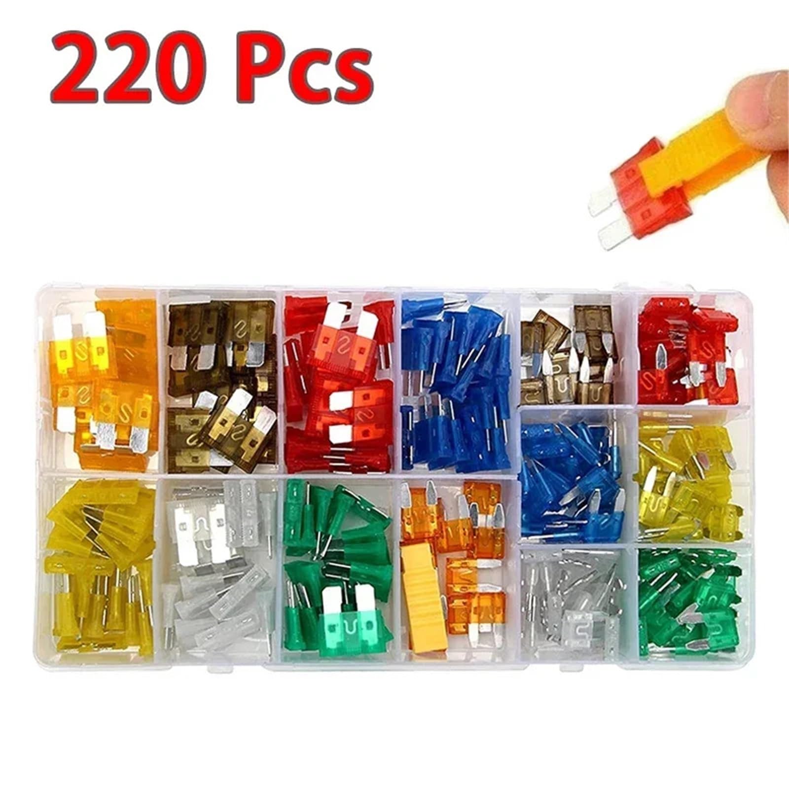 Fusible de coche, kit fusibles, cuchilla automática for camión, fusible, inserto seguro, luces xenón, accesorios for automóviles