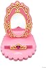 Disney Princess Tablet Stand with Mirror