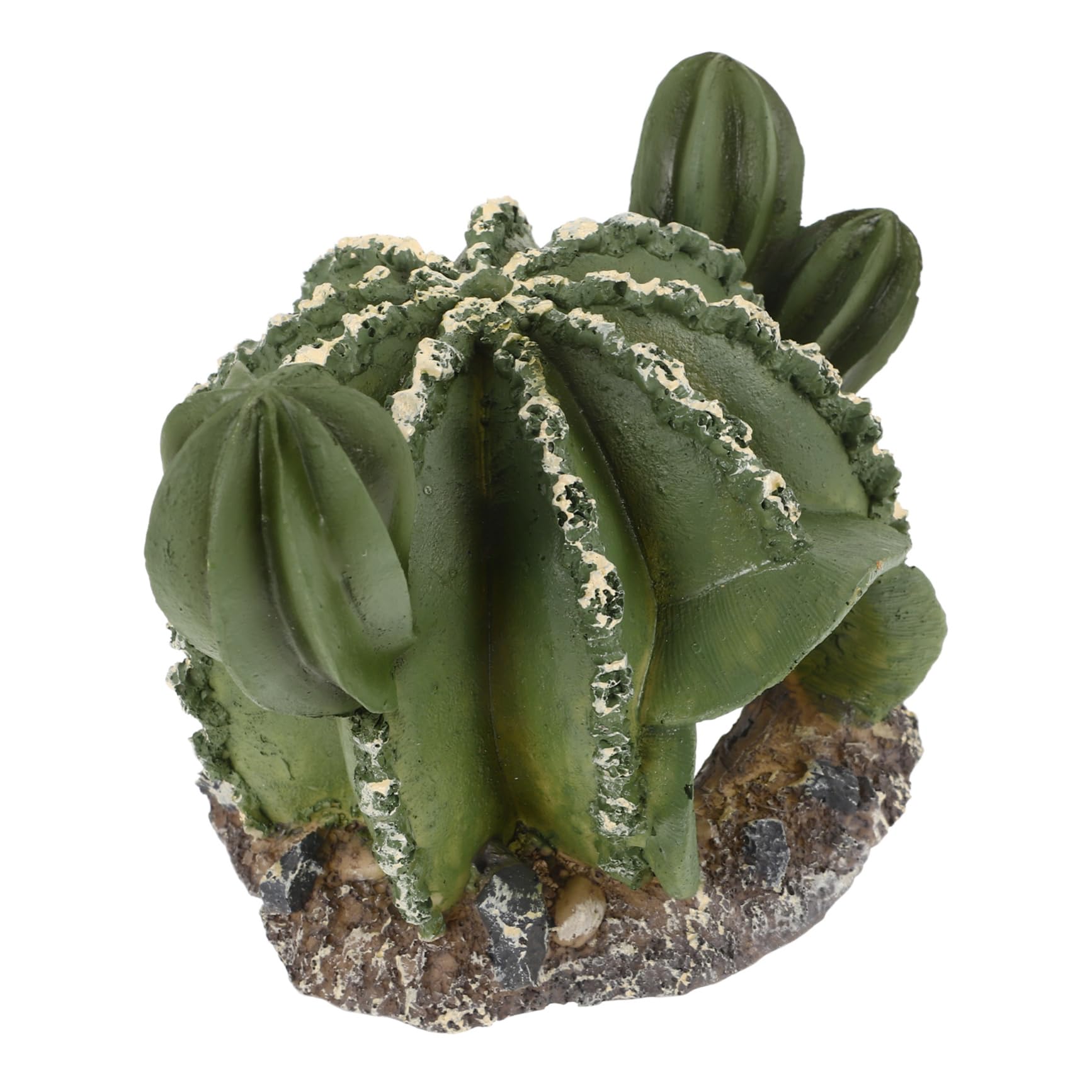 BESPORTBLE 3piezas Cueva para Reptiles Forma De Cactus Refugio Natural para Geckos Serpientes y Anfibios para Terrarios y