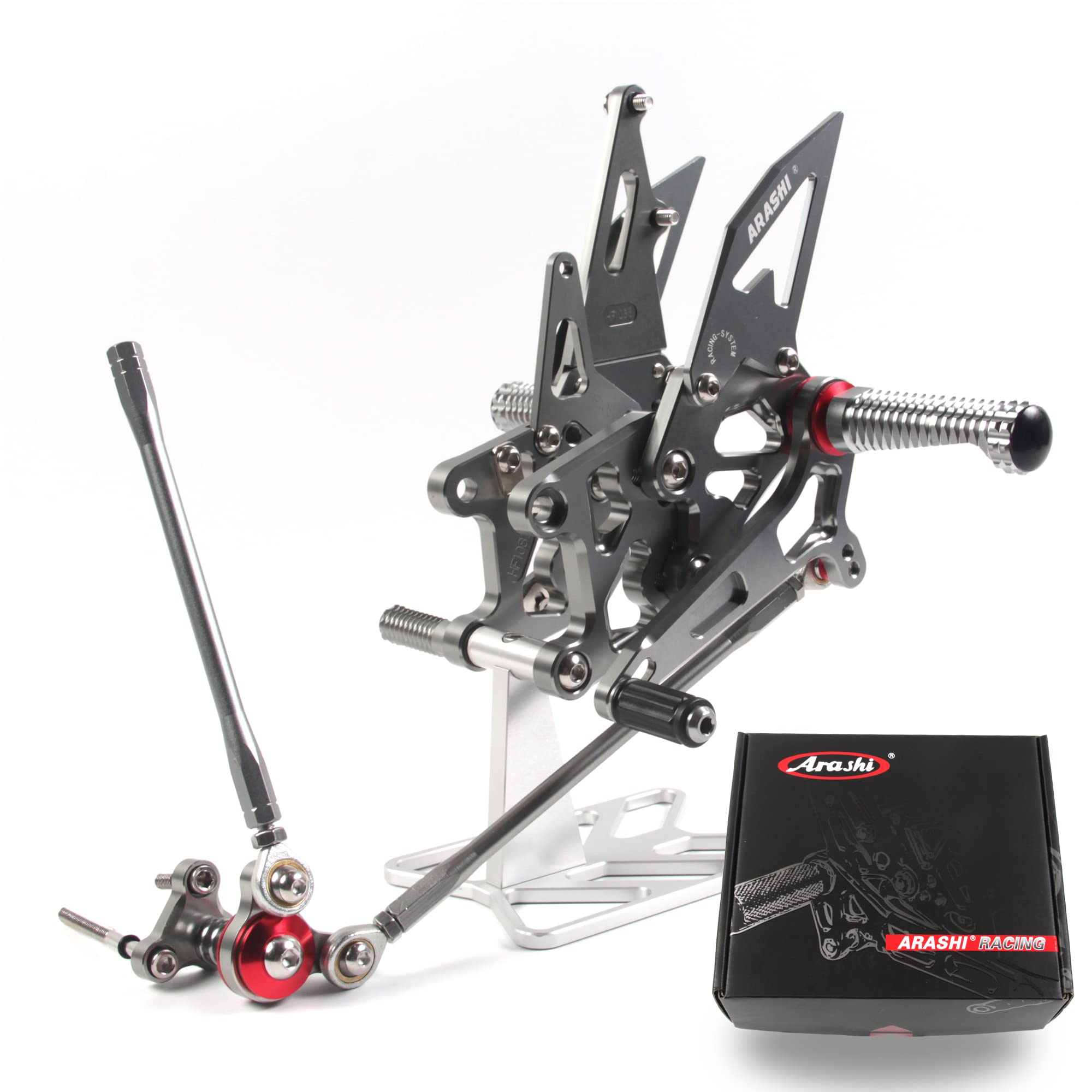 Repose-pieds CBR600RR réglables pour optimiser l'angle et le grip - 7