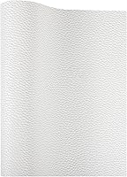 Vista 9 de Picheng Hojas de piel sintética de color liso, tela de cuero con textura de lichi, perfecta para manualidades, proyectos hechos a mano, lazos