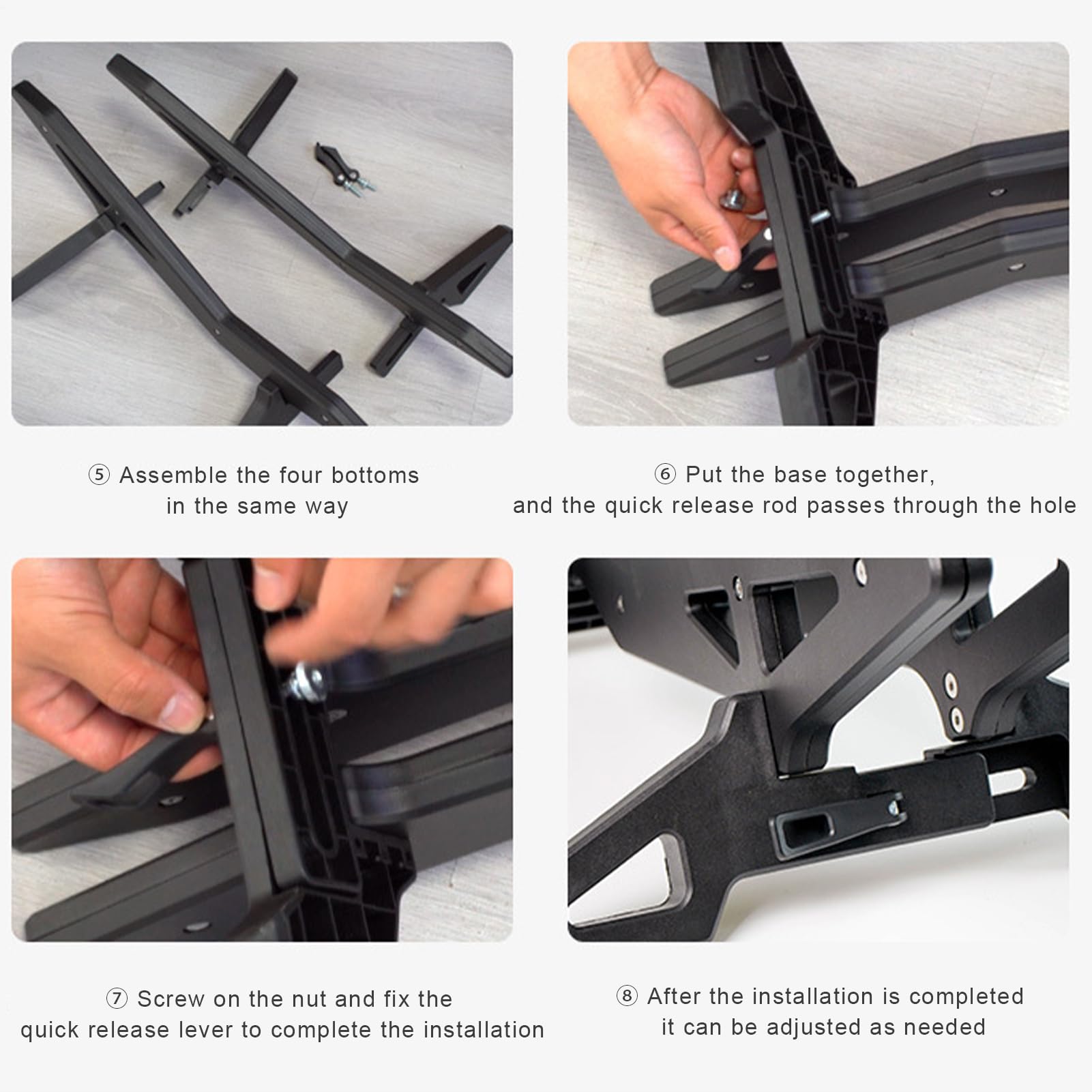 Soporte De Bicicleta para Suelo Almacenamiento De Ancho Ajustable 2,5-7,6 | Almacenamiento Interior Para Bicicletas Para Aparcamiento Interior Mantenimiento Neumaticos Scooter Garaje Apartament
