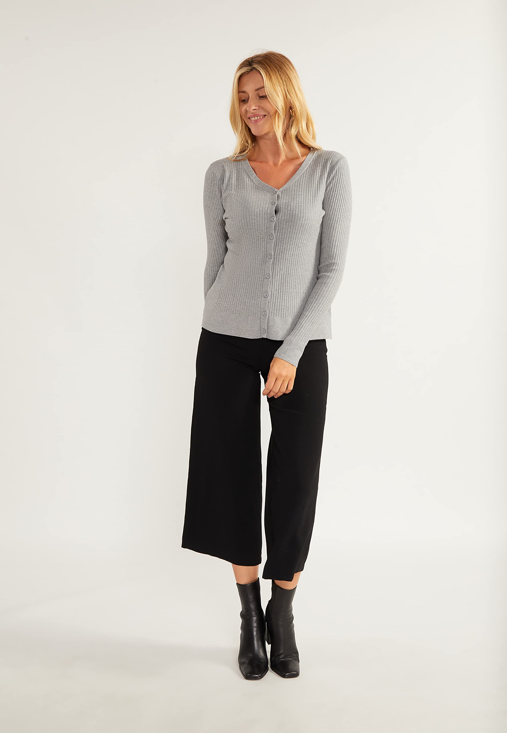 SIDONA Cardigan boutonné Femme