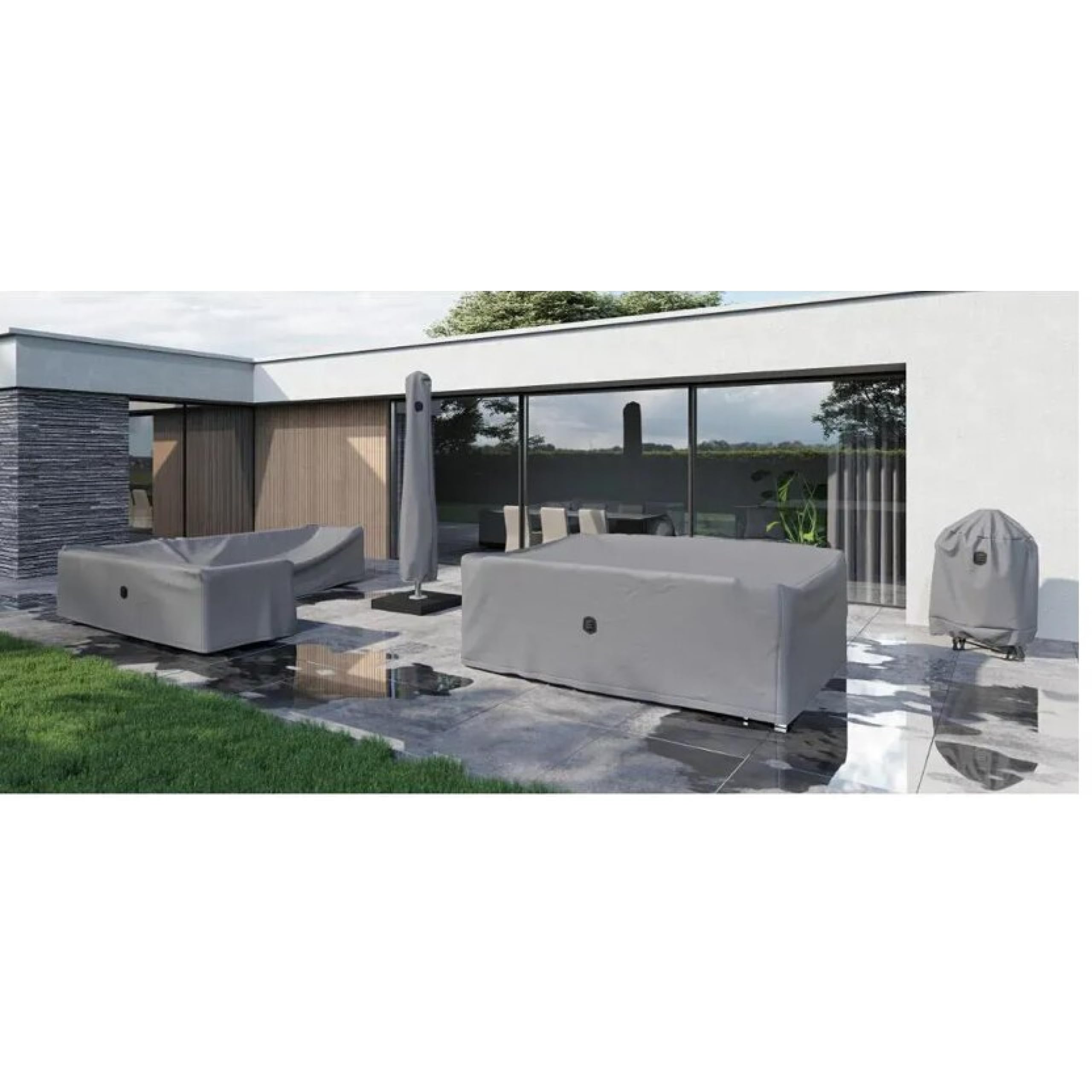 Siena Garden AquaShield Housse de Protection Gris