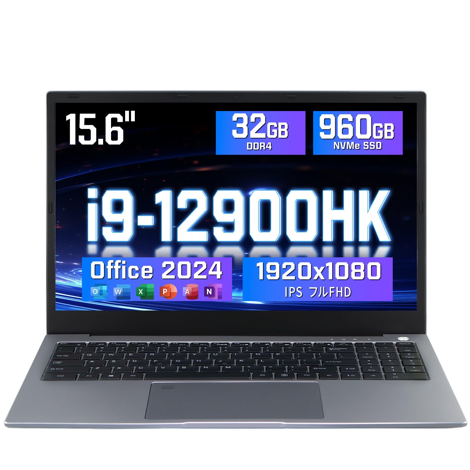 Core 13th Generation i9-13900HK OFFICE 2024 Gaming Laptop, 14 Cores, 20 Threads (Up to 5.4 GHz), All Metal, 32GB DDR4 Memory/NvMe High-Speed SSD, Webcam, Fingerprint Authentication, Windows11, Gaming