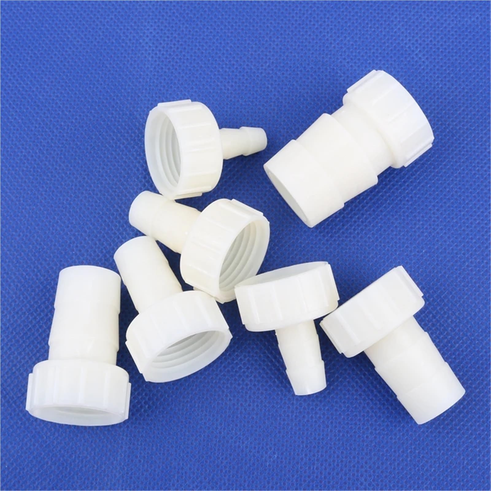 Conectores de riego for jardín, adaptadores manguera agua, accesorios for acuario, 5 a 200 piezas, rosca hembra 1/2 pulgada, 4 a 20 mm, juntas PP/ABS(G1l2 12mm,50 Pieces)