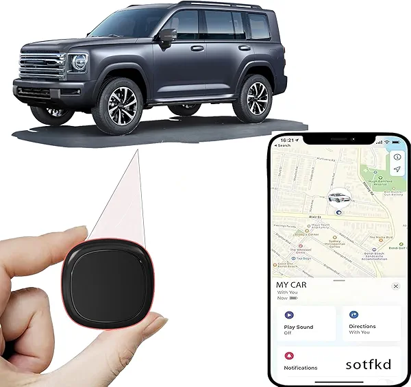 GPS Tracker for Vehicles,Car Tracker Device Hidden,Tracker Device for Vehicles,Car GPS Tracker | Android and iOS Universal | No Monthly Fee | Magnetic Shell | View Historical Tracks | Waterproof