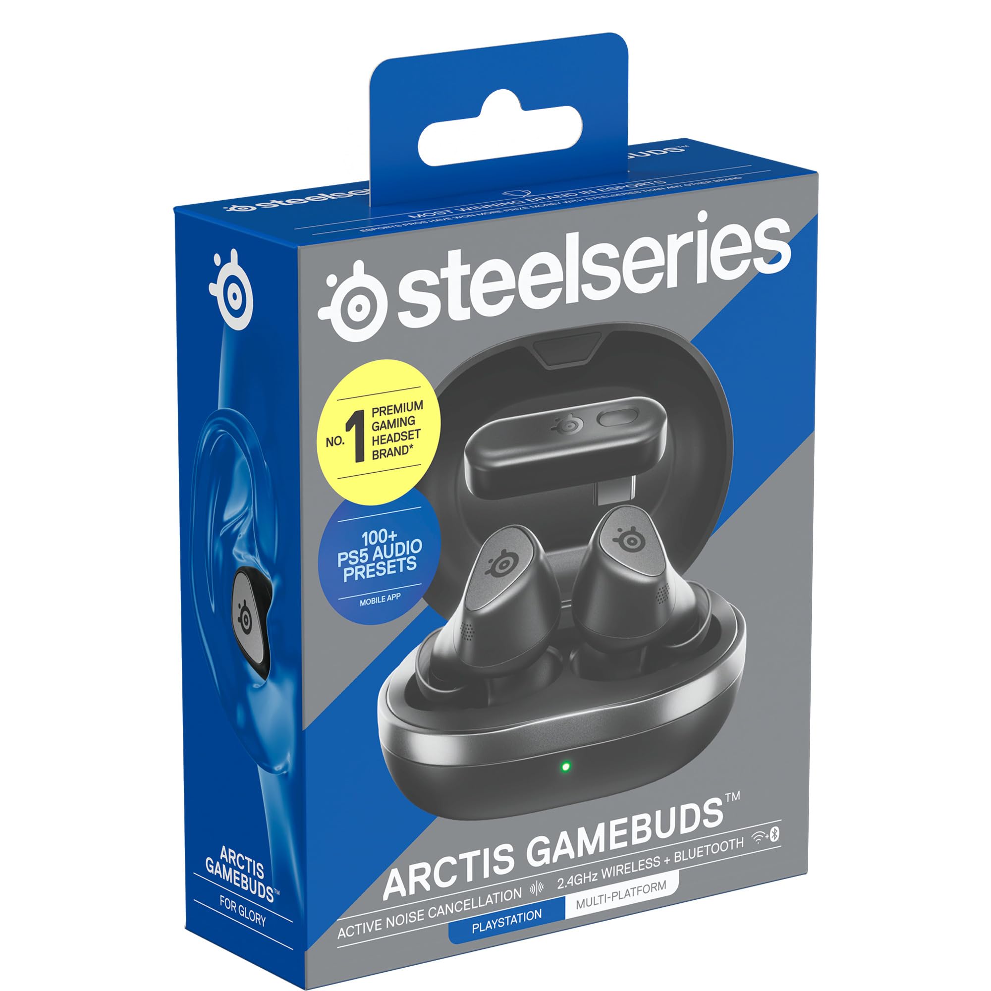 SteelSeries ARCTIS GameBuds 新製品】SteelSeriesから初の完全ワイヤレスイヤホン『Arctis ワイヤレスイヤホン GAMEBUDS イヤホン