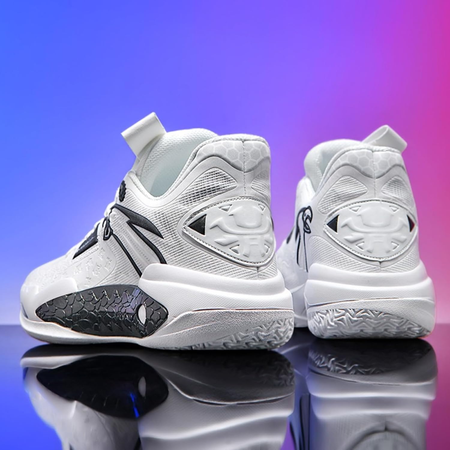 Men's Fashion Breathable Mesh Lace Up High Top Basketball Shoes Lightweight Non-Slip Outdoor Athletic Tennis Sneakers Classic Volleyball Baseball Sport Shoes