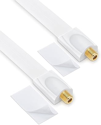 sonero X-WA26 penetrazione della finestra estremamente piatto-flessibile schermato per cavo Sat accoppiamento accoppiamento incluso cuscinetti adesivi bianco 30cm sonero X-WA26 penetrazione della finestra estremamente piatto-flessibile schermato per cavo Sat accoppiamento accoppiamento incluso cuscinetti adesivi bianco 30cm