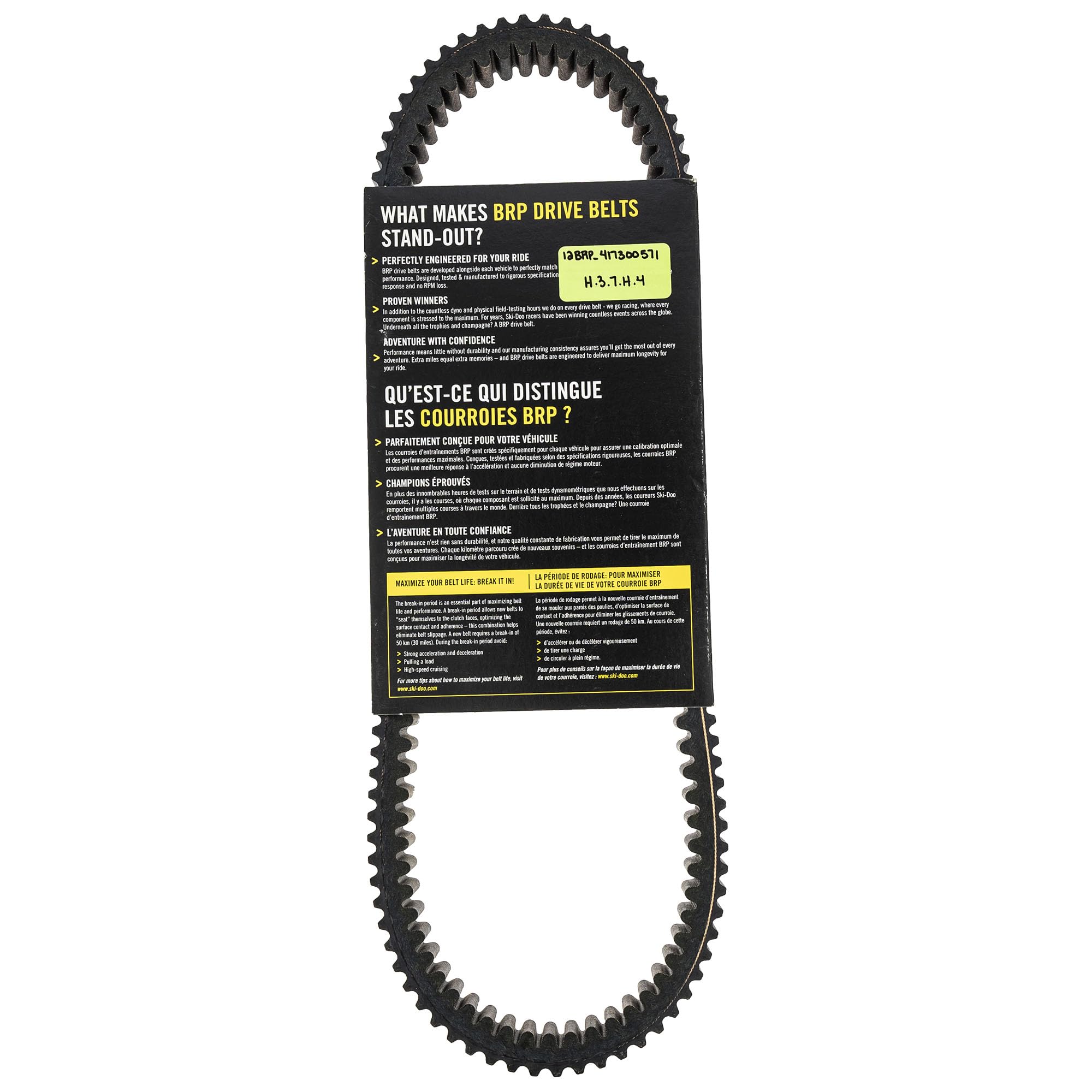 Ski-Doo Correa de transmisión OEM, 417300571