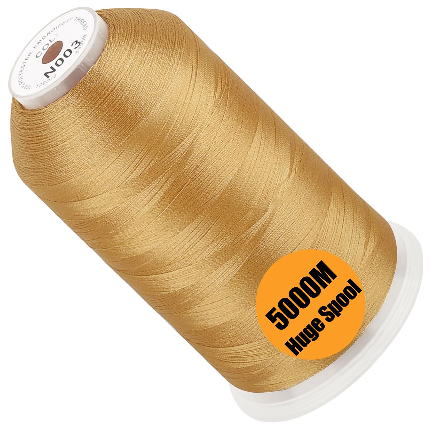 Amazon.com: New brothread - Single Huge Spool 5000M Each Polyester