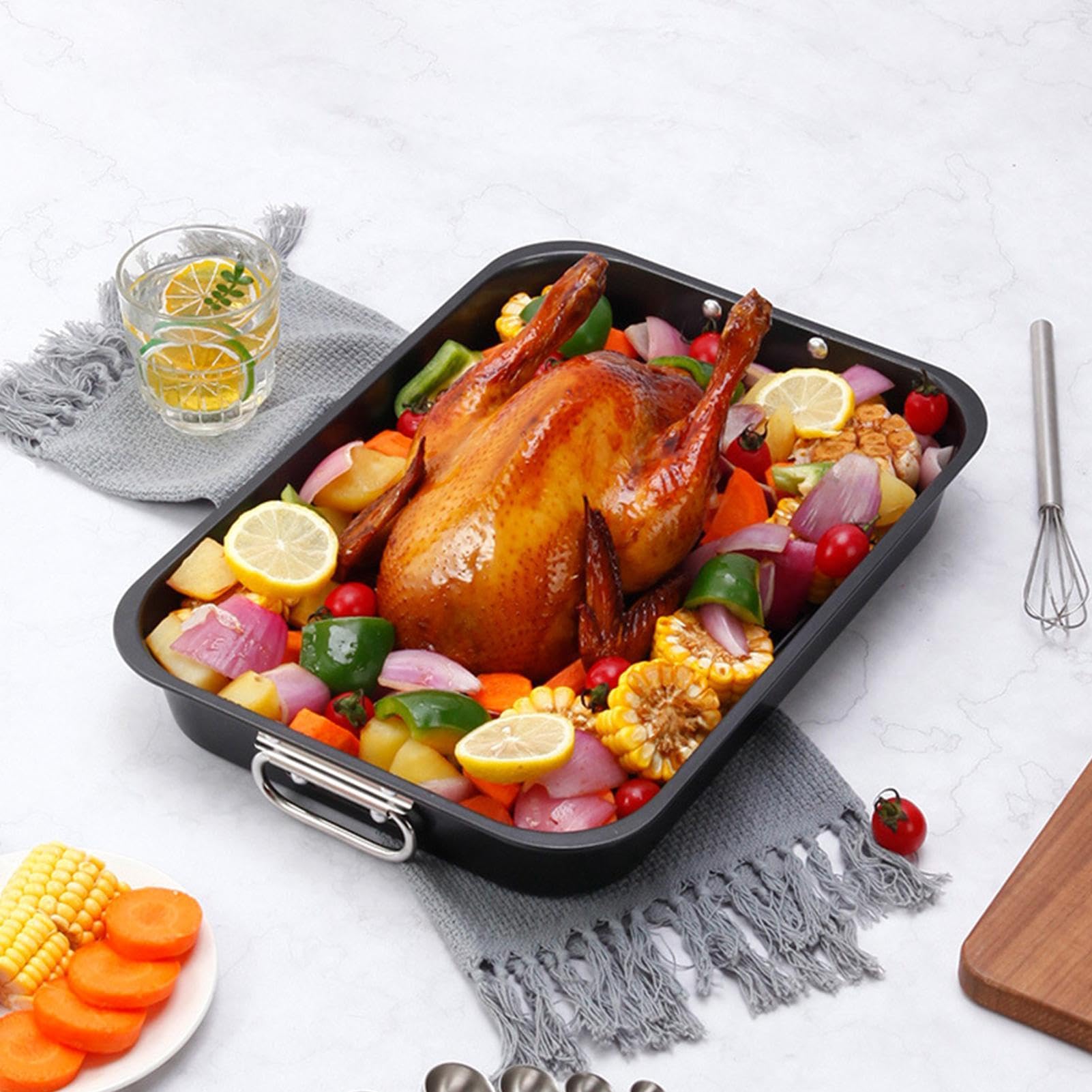 Bratpfannen für Öfen, Gemüsegrillkorb Camping BBQ Grilltabletts