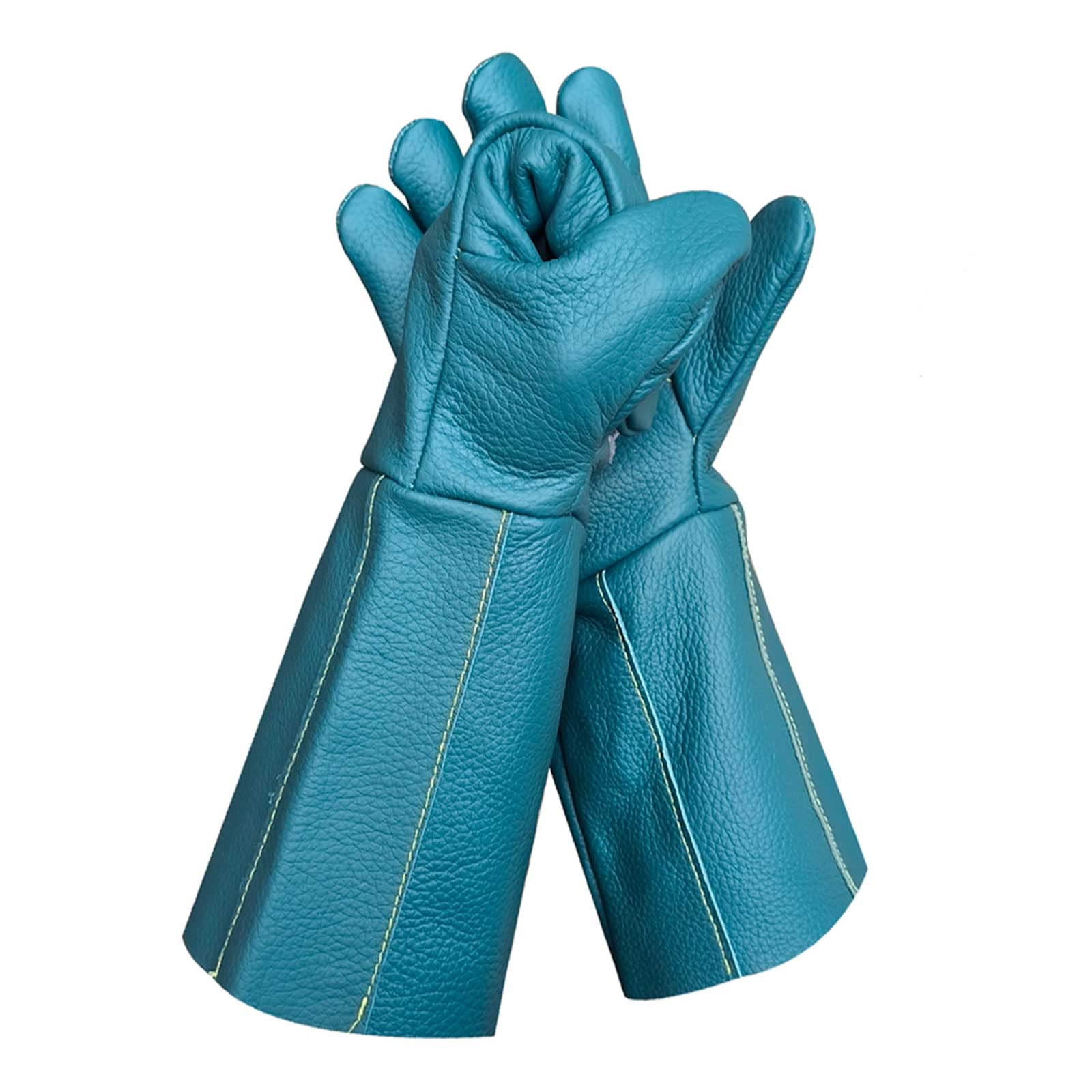 Guanti di Lavoro, Guanti di Sicurezza, Guanti da Lavoro Resistenti al Taglio, Guanti da Costruzione 41 cm(30 Pair 37cm)