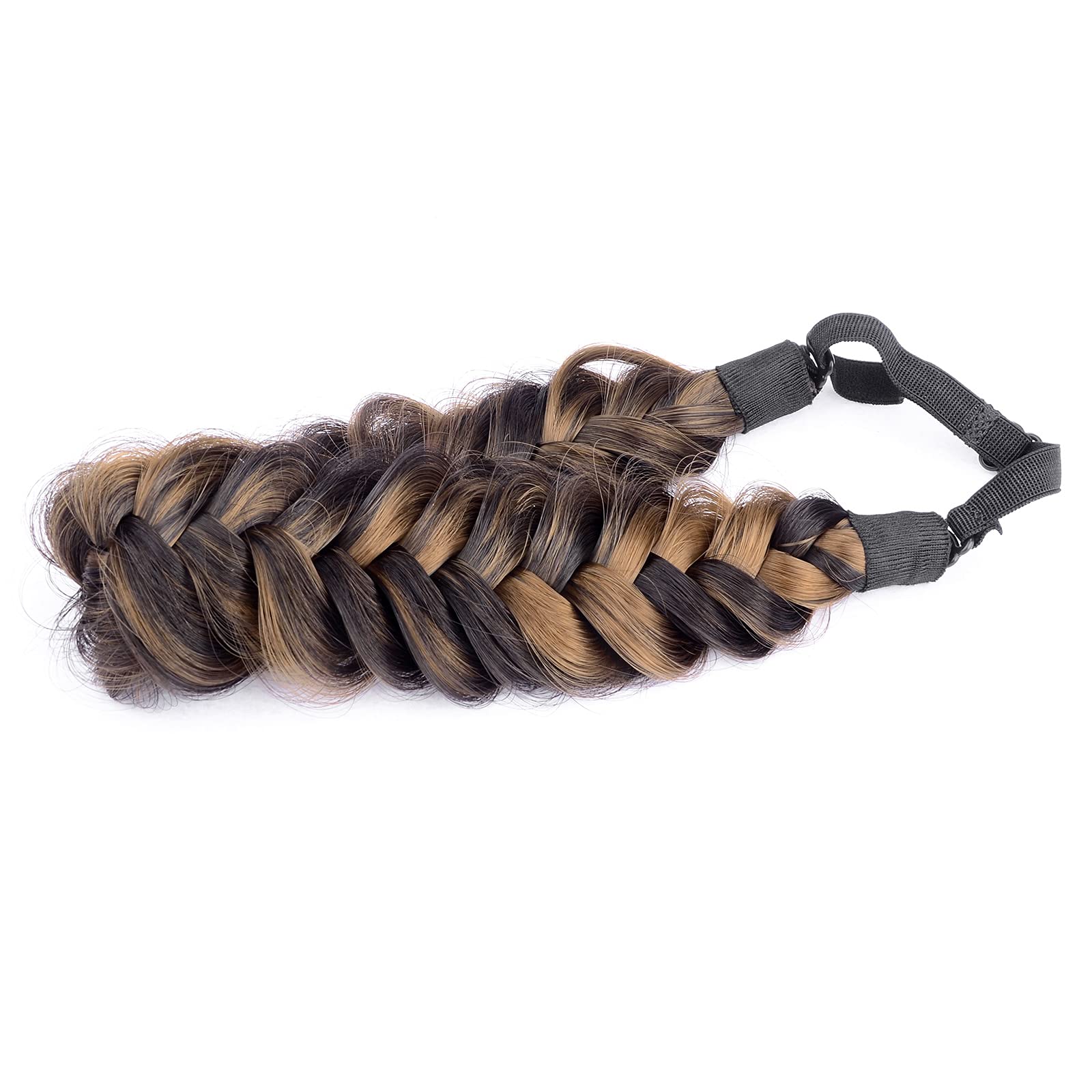 Amazon.com : Gledola Synthetic Hair Braided Headband Classic  display picture 1