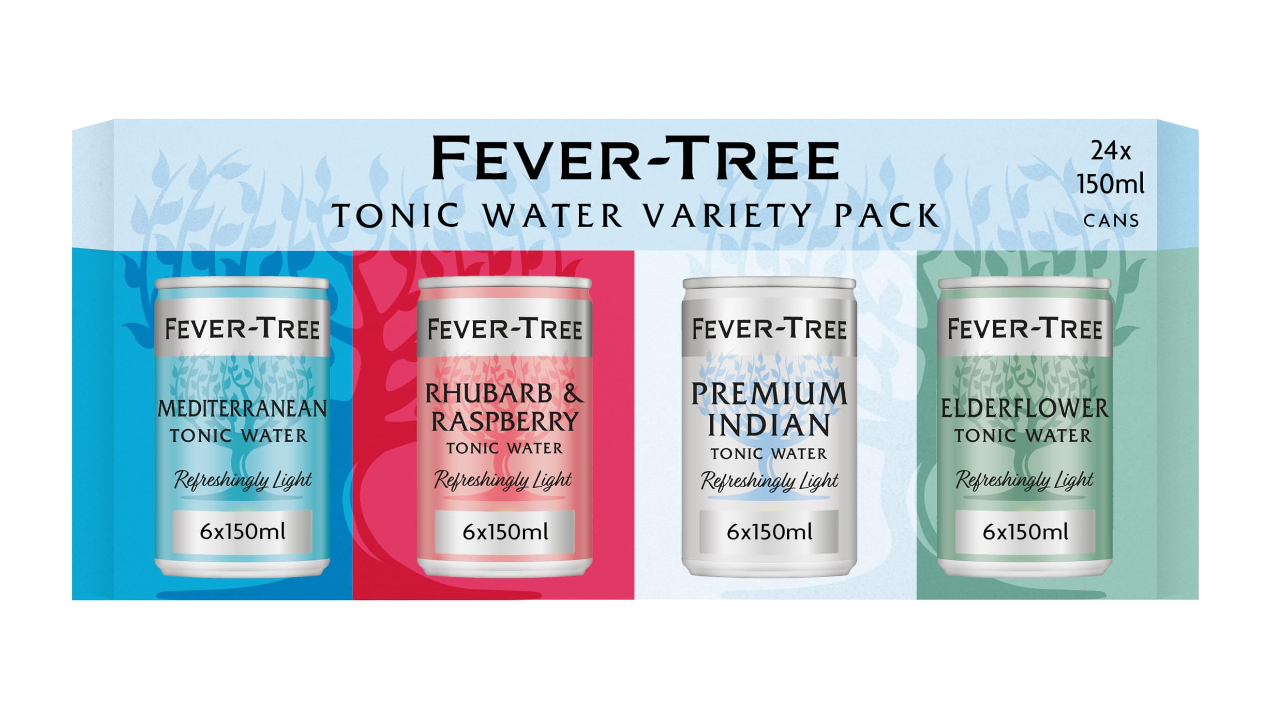 Fever-Tree Refreshingly Light Indian Tonic Water, 24x150ml — view 7
