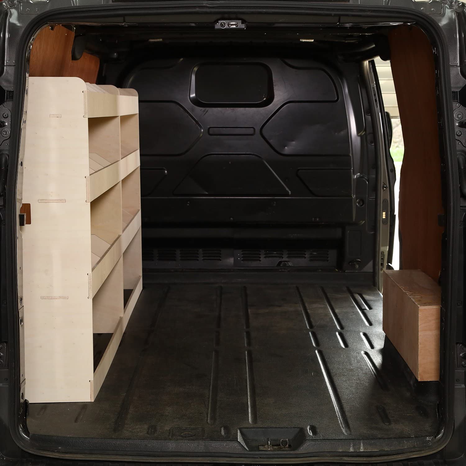 Vanify - Kompatibel mit Volkswagen Transporter T5 T6 L2 2003+ Fahrzeugeinrichtung Fahrzeugregale, komplette Fahrerseite Regal