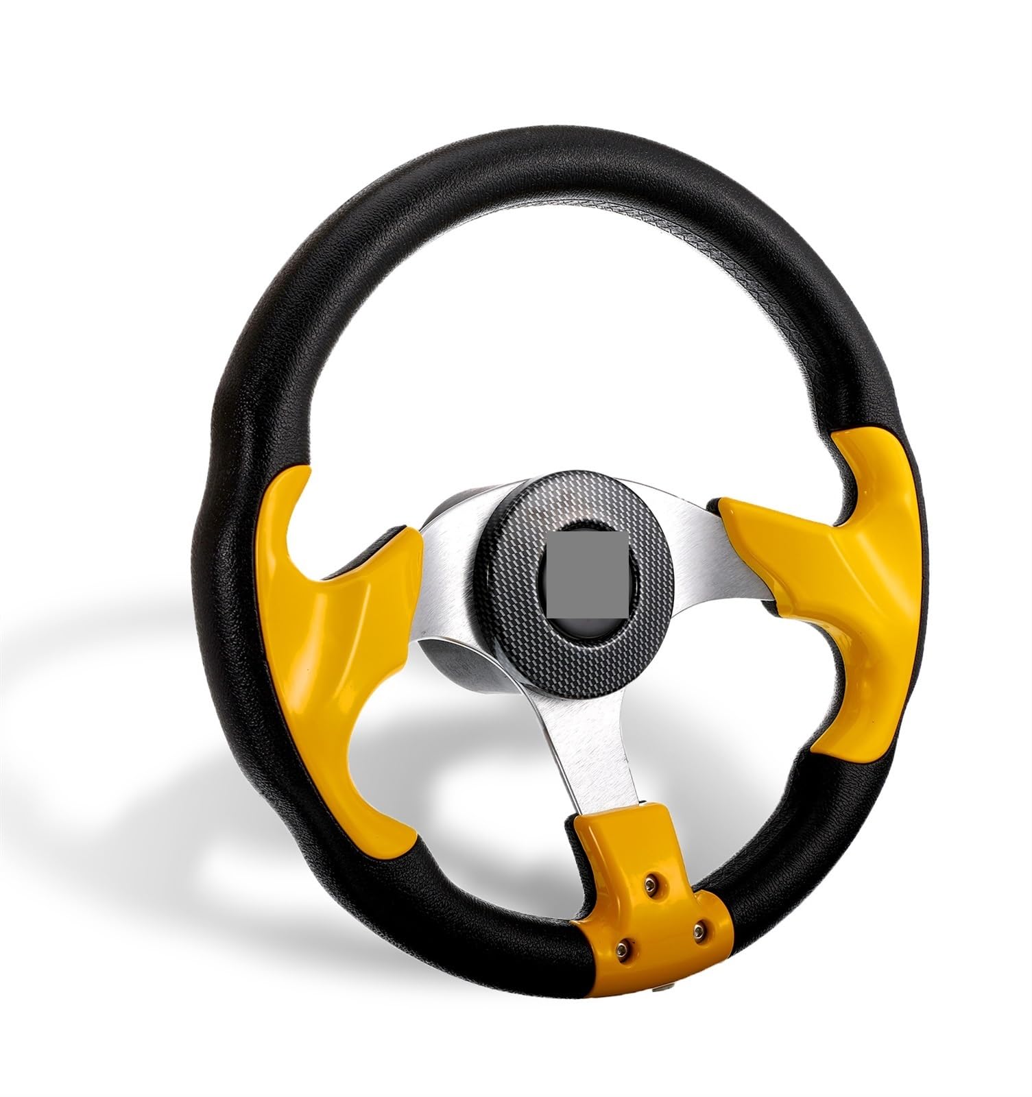 Windzerdong Alloy Boat Steering Wheel 3 Spokes Replace Hardware