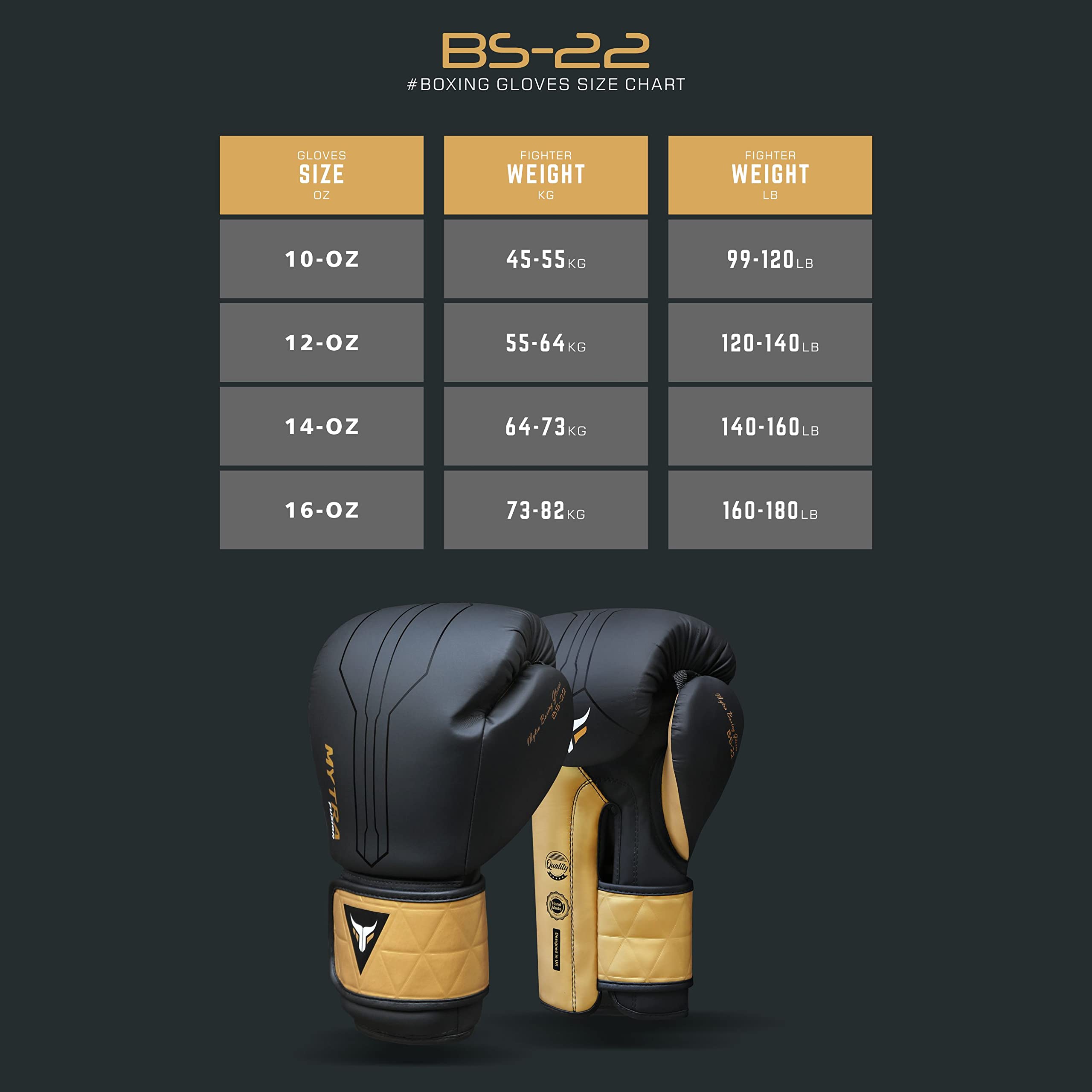 Mytra Fusion Gants de Boxe Inclus avec Bandes de Boxe Gratuite Gant de Boxe MMA Training Muay Thai Gants Hommes & Femmes Gants Boxe
