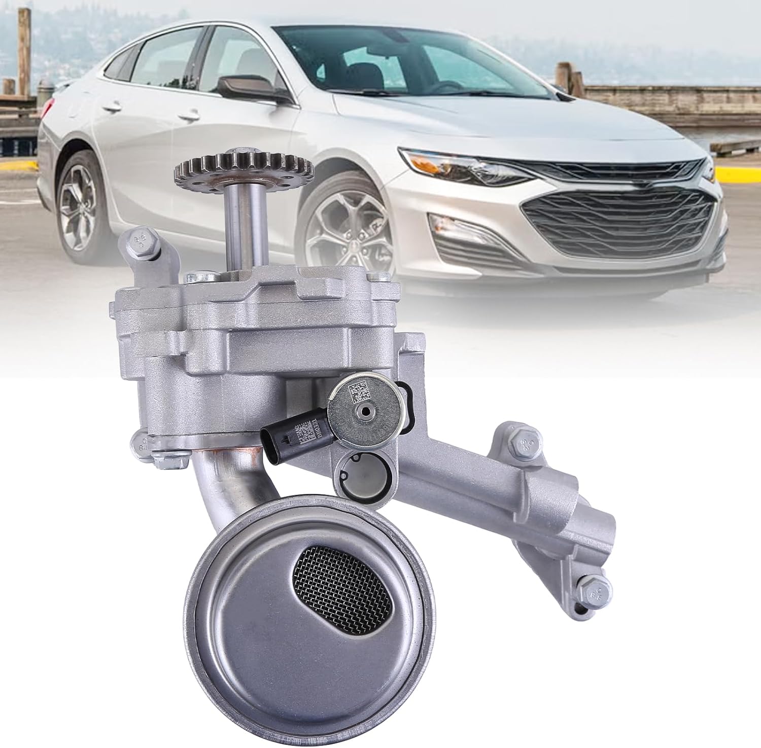 12674264 Engine Oil Pump Compatible for Terrain Equinox Malibu Cruze Volt Spark 2016-2023 1.4T 1.5T 1.5 Oil Pump with Control Valve 12666333, 12666334, 12688726, 12674261, 12674262, 12674266