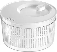 Ou Secador de Saladas 5,5L Branco Linha Clear Fresh