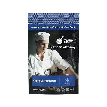 Pure Refined Kappa Carrageenan Non-GMO Vegan OU Kosher Certified - 50g/2oz The original recommended for Vegan Cheese