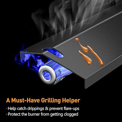 Miniatura 5 de SHINESTAR Piezas de repuesto de placas térmicas para parrilla Dyna-Glo, Backyard y Uniflame, DGH483CRP, DGH483CRP-D, BY12-084-029-98, GBC1059WB,