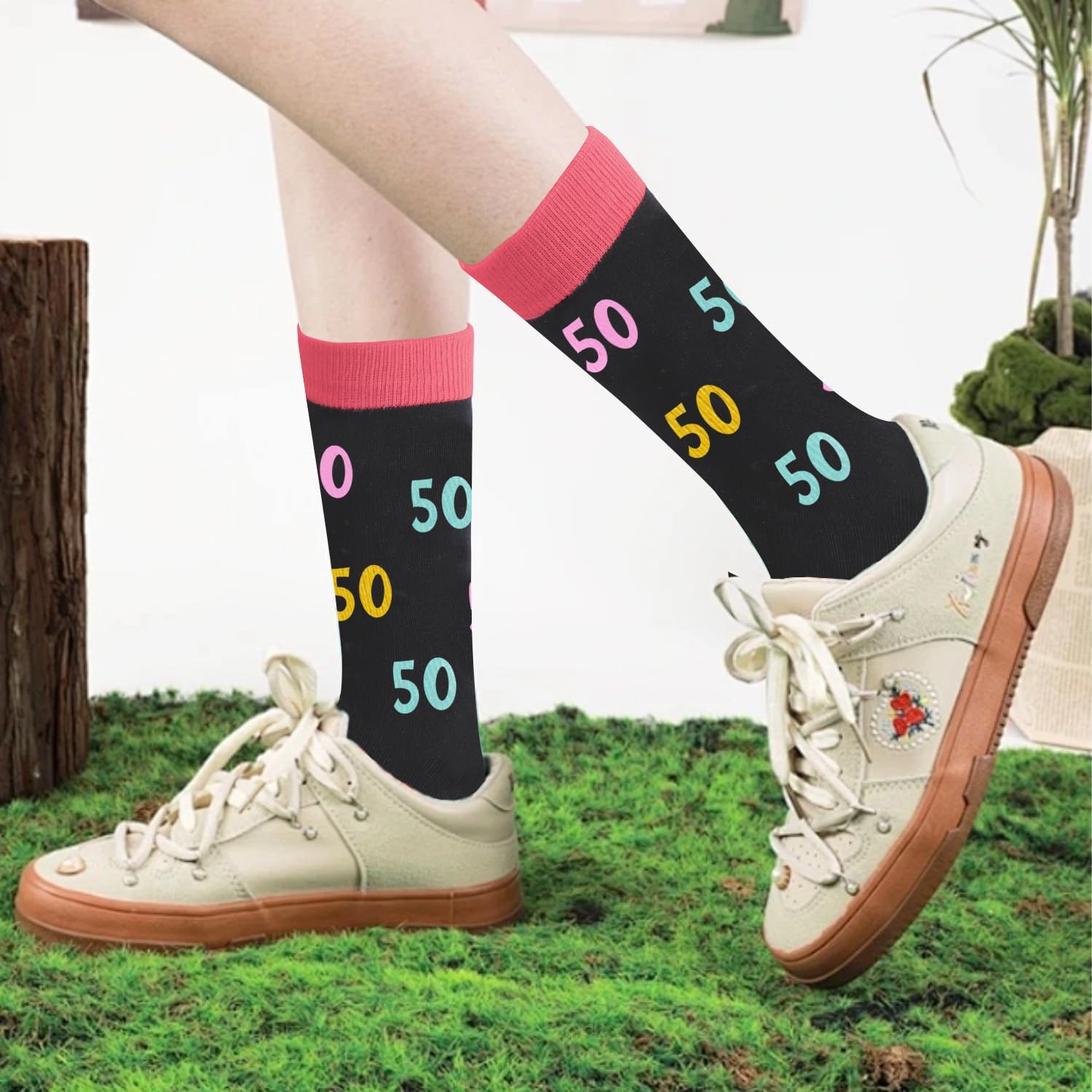 Birthday Gifts for Woman with Womens Novelty Socks for 30th/40th/50th/60th/70th/80th Birthday Women - Image 3