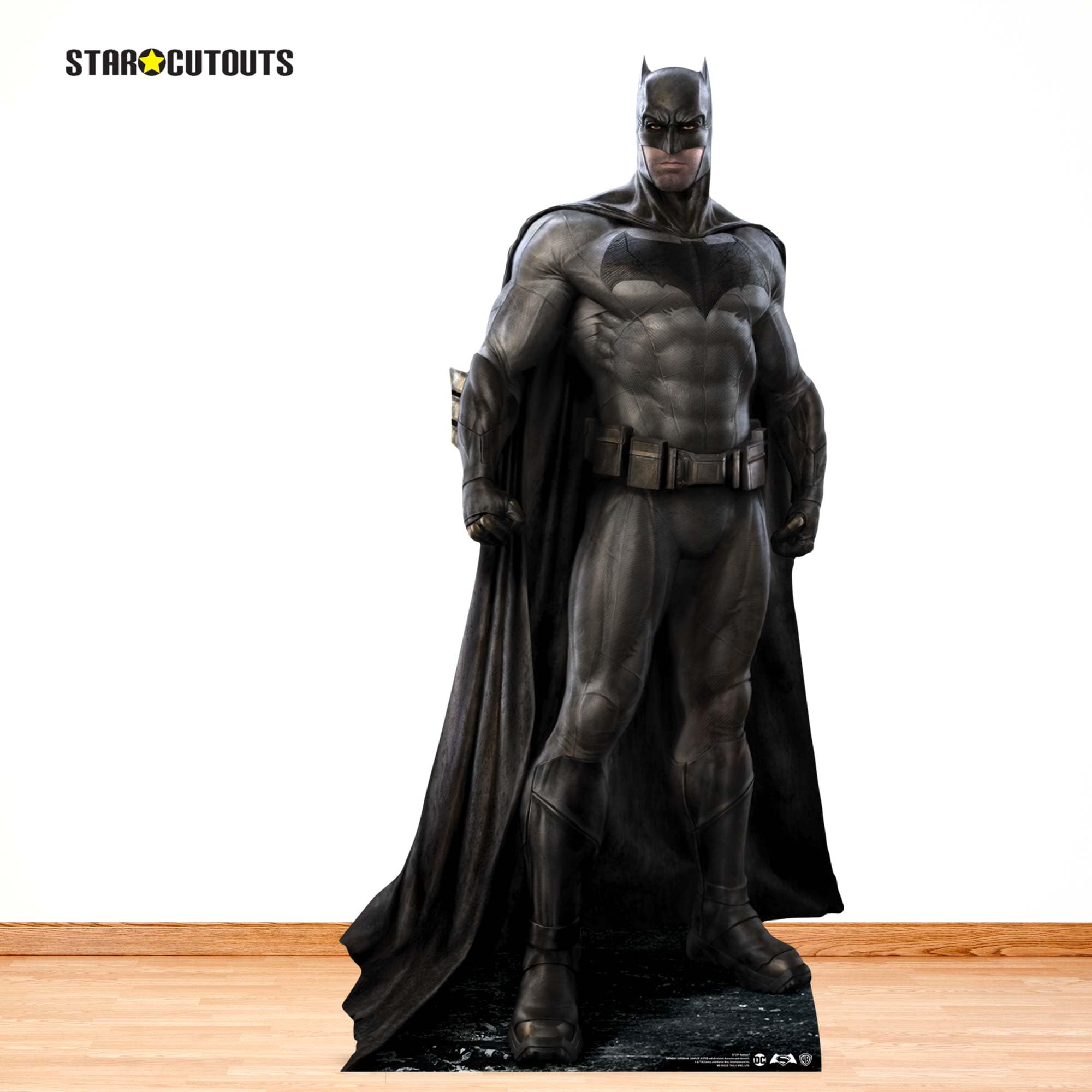 Star Cutouts Ben Affleck Karton Ausschnitt Lebensgröße – 193x66 Cm, Party-Deko