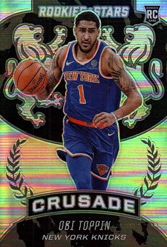 Obi Toppin Rookie Card Crusade Chronicles Rookies & Stars Collectible Basketball Card- 2021 Panini Chronicles Rookies & Stars Basketball Card #532