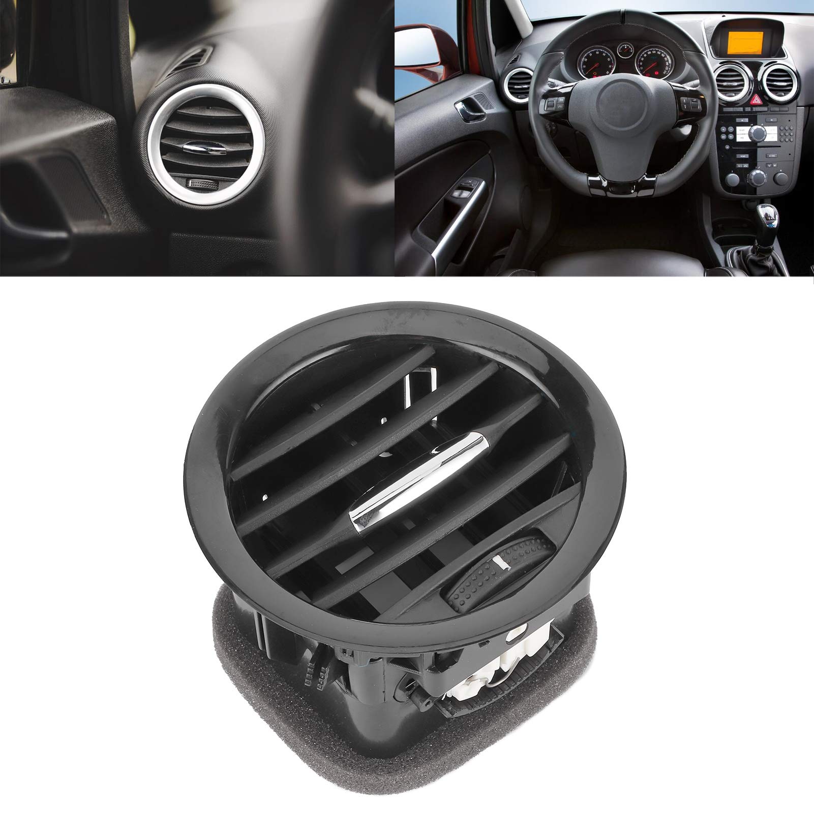 Griglia di Uscita Aria CondizionataAdam/Corsa D 13417362 di Ricambio con Materiale ABS e Spugna di Alta qualità