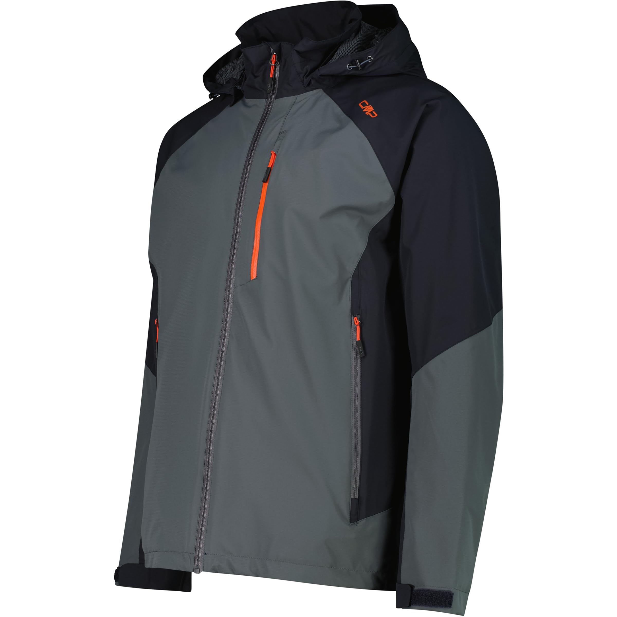 CMP MAN JACKET ZIP HOOD GREY