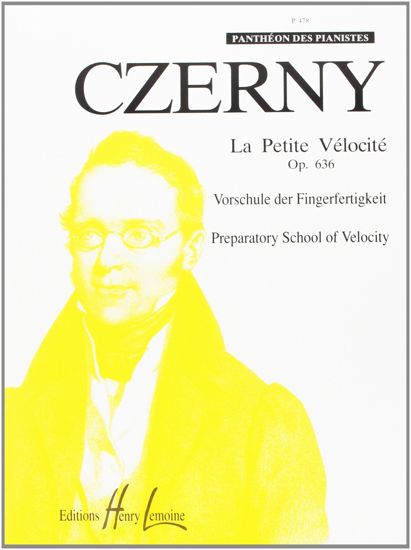 ETUDE DE LA VELOCITE POUR PIANO - N°618 -OP.299 - ECOLE DE LA VEROCOTE EN 40 PARTIES.